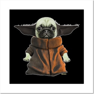 Baby Pugda Posters and Art